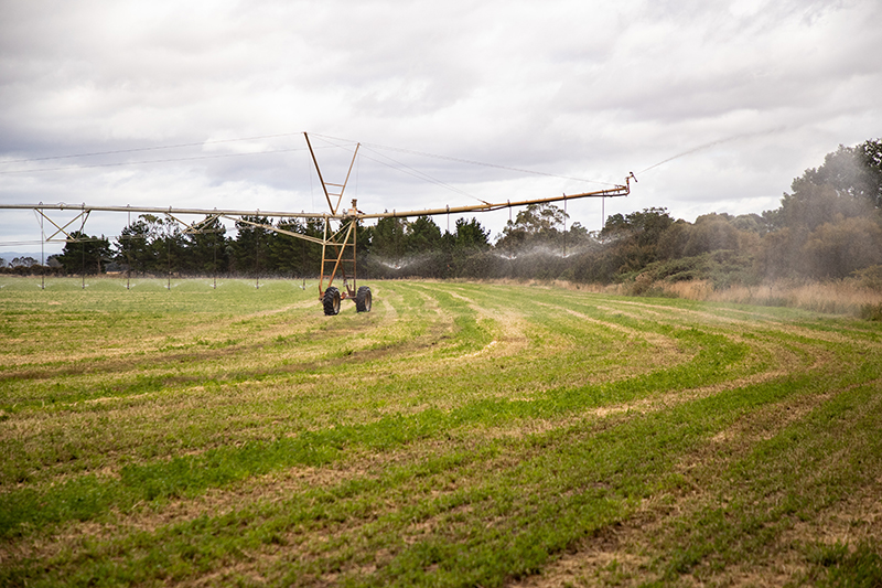central pivot boom irrigation