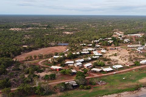 Numbulwar town, NT.