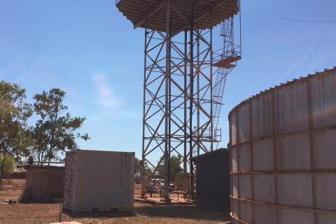 Maningrida Airport Tank