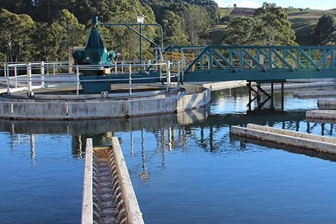 Water treatment plant in Forth
