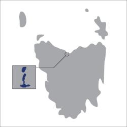 Map of Tasmania