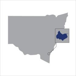 Map of New South Wales