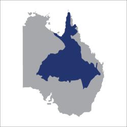 Map showing Great Artesian Basin.