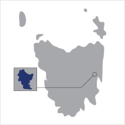 Map of Tasmania